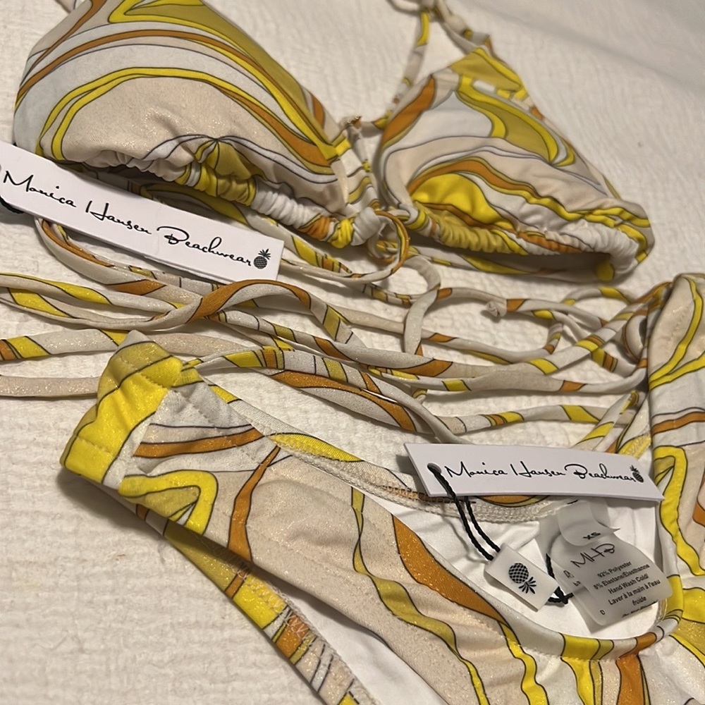 Monica Hansen Beachwear - two piece set NWT